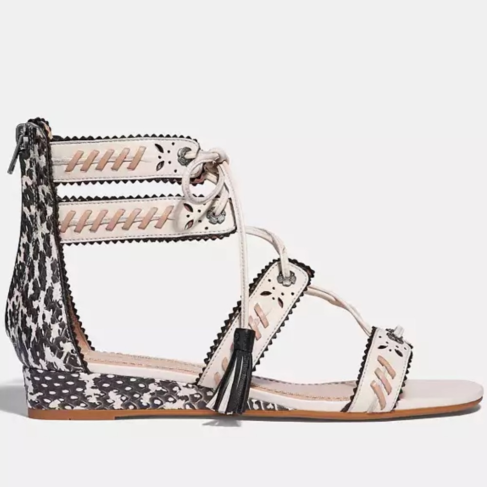 Coach | Women’s Via Demi Wedge Sandal Size 8 - Picture 13 of 15